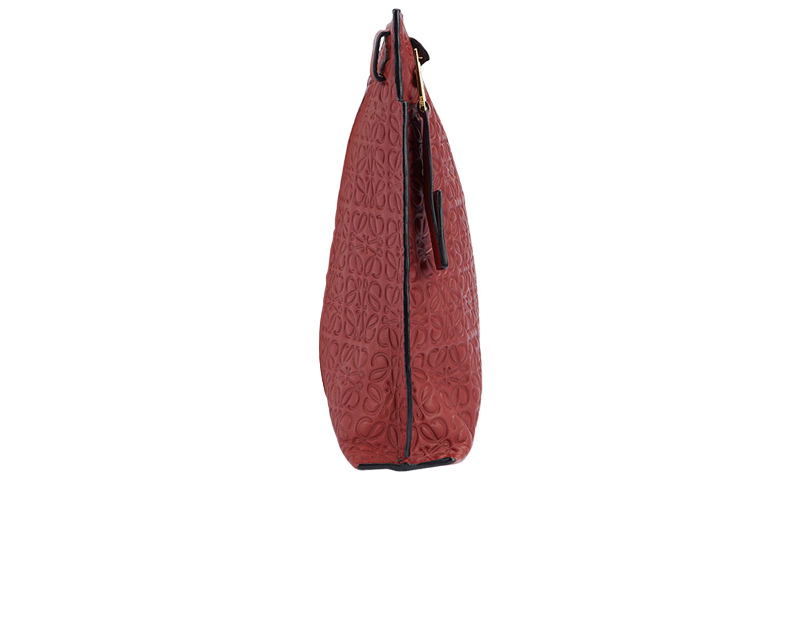 VIP特価♪【LOEWE】MINI REPEAT T POUCH/EBOSSED SILK☆即発送☆ Mini Repeat T Pouch in embossed silk calfskin Beige - LOEWE